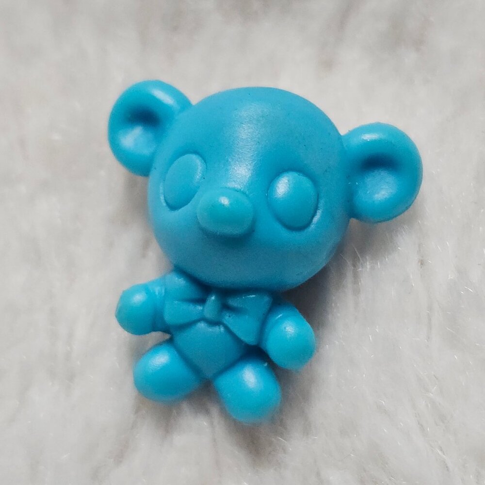 Hasbro Littlest Pet Shop Blue Teddy Bear Accessory LPS